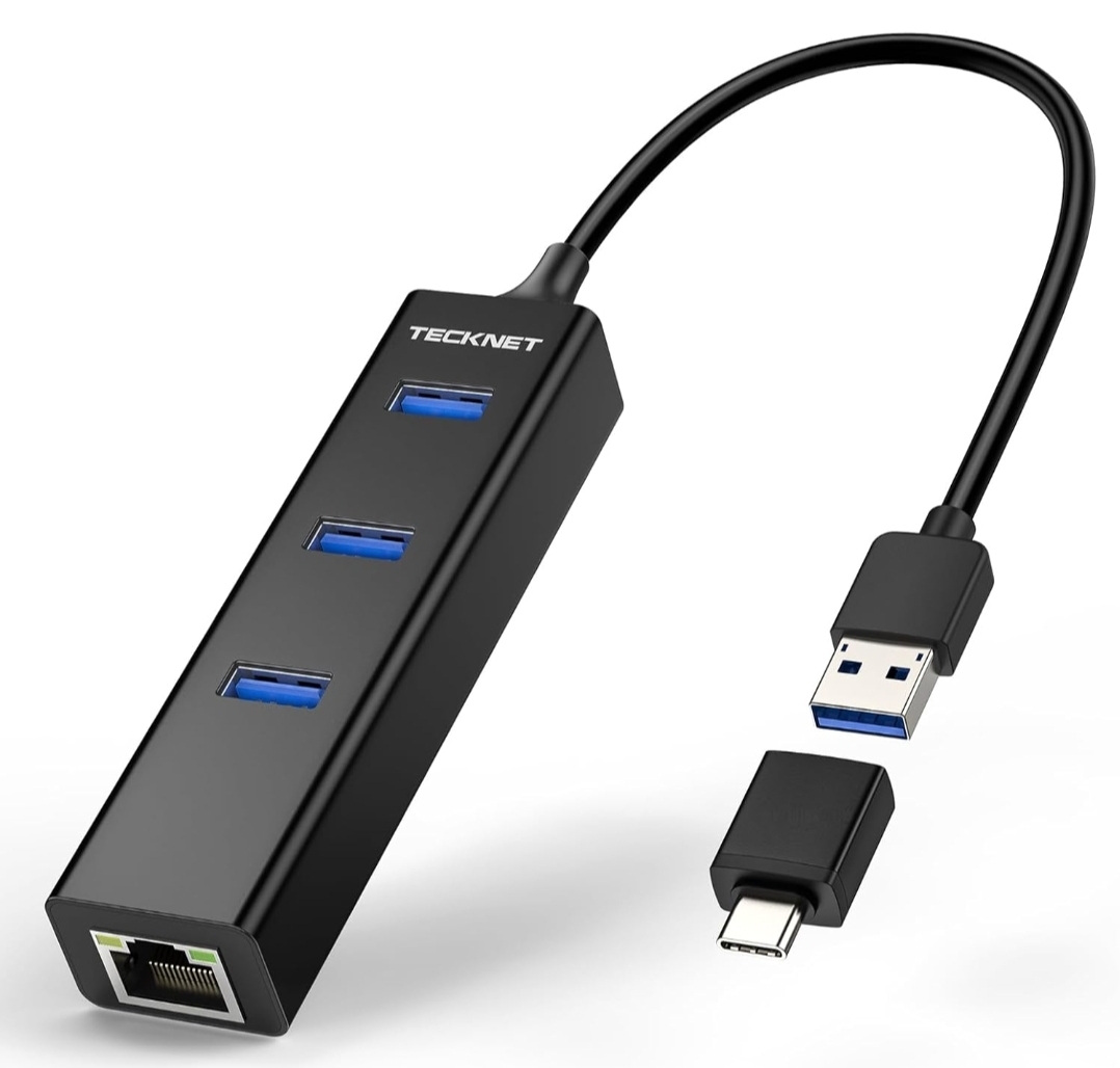 USB Ethernet Adapter 3.0 TECKNET